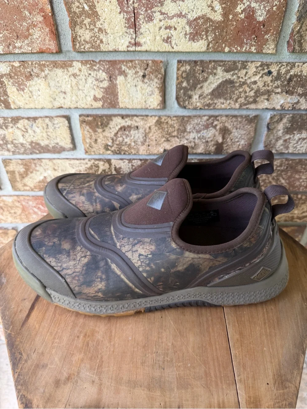 Men’s Original Muck Boot Company Boots Size 12 Camo Excellent Condition!